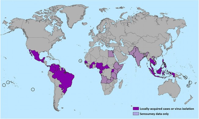 Zika distribution 12-10-2015 - CDC